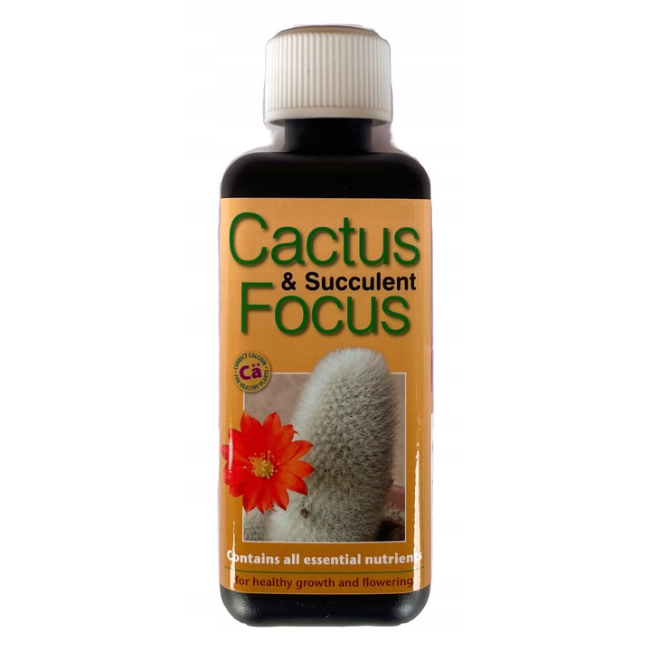 Ingrasamant Pentru Cactusi Si Suculente, Kacper Lorent, Ingrasamant Concentrat Lichid, Contine Micro Si Macroelemente, Contine Extracte Vegetale, Sigur Pentru Plante, 150 g