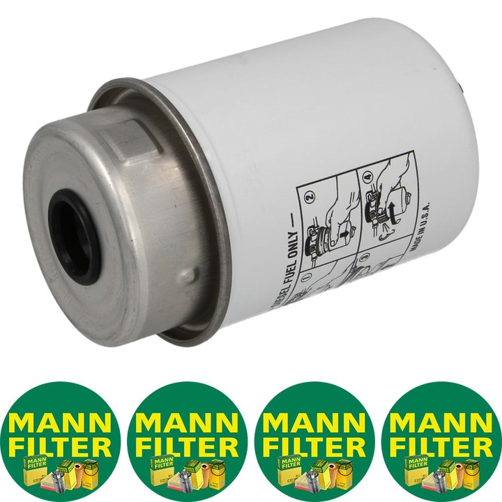 Filtru combustibil Mann Filter WK 8108 pentru FENDT 9000, AG CHEM XX3 / XXX3, XX4 / XXX4, AGCO DT, ATLAS COPCO XAS, BAOLI CPCD, BELL 300, BOBCAT 900, CARRARO VICTORY, CASE IH CS, CVT, CVX 3029-D904TB, 4 stickere Mann Filru