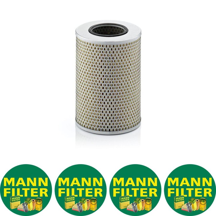 Filtru hidraulic Mann Filter H 1290/1 pentru ABG SAW, SF, AGCO-ALLIS 6, ATLAS AB / AB 02, CASE IH 100, S, SC, CATERPILLAR 200, DEUTZ FAHR ACTOR, AGROSTAR / AGROSTAR DX, DX 3114-T6.354, 4 stickere Mann Filru