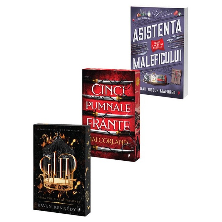 Pachet Gild + Cinci Pumnale Frante + Asistenta Maleficului. Set 3 carti