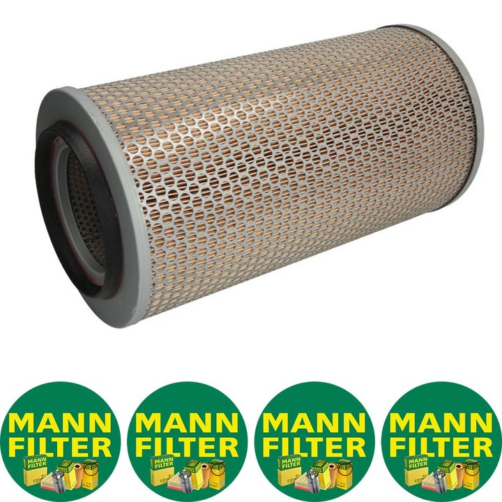 Filtru aer Mann Filter C 20 325/2 pentru DAF 95, F 1700, F 1900, F 2100, F 2300, F 2700, F 2800, F 3300, F 3600, N 2800, N 3300, SB, IVECO M, MK, P/PA 1000.6WTI-Z8002.1134 01.63, 4 stickere Mann Filru