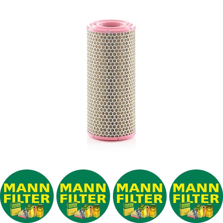 Filtru aer Mann Filter C 13 154 pentru CASE IH CS, CASE-STEYR M 900, LINDE H20, H30 903-27/903-27T, 4 stickere Mann Filru