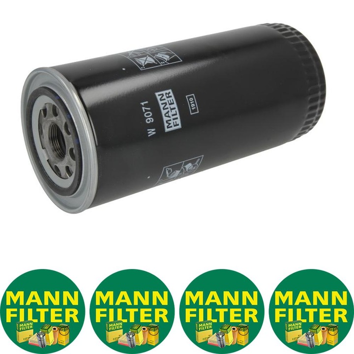 Filtru ulei Mann Filter W 9071, 4 stickere Mann Filru