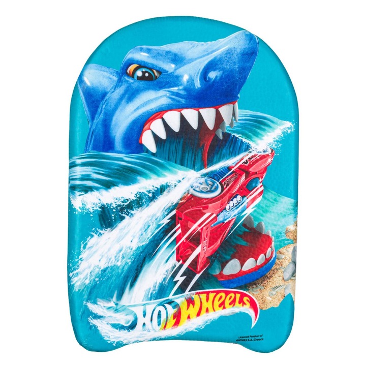 Kék Úszódeszka Gyermekeknek HOT WHEELS 45x26cm