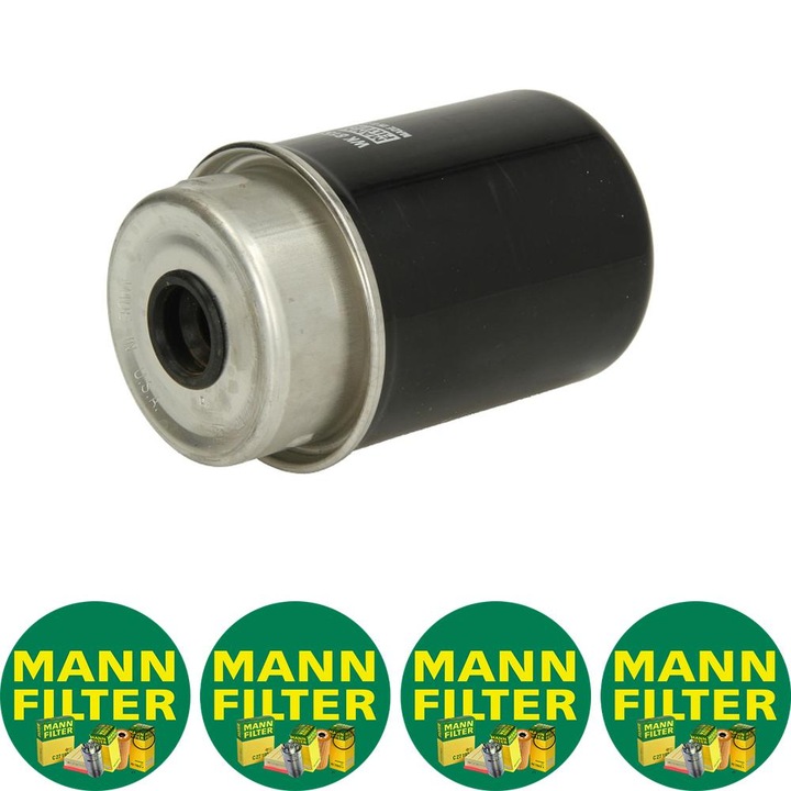 Filtru combustibil Mann Filter WK 8155 pentru IVECO EUROTECH MP, RVI MIDLUM, JOHN DEERE 200, 300, 3000, 400, 4000, 500, 5000, 600, 6000, 700, 7000, 800, 9000, TC, NEW HOLLAND B, T4000 33DT-MIDR06.02.26Y/41, 4 stickere Mann Filru