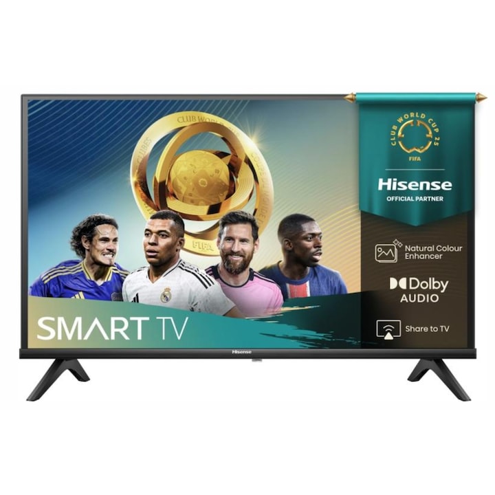 Hisense LED телевизор 80 см 32" 32A4Q, HD Ready, Smart TV, WiFi, CI+
