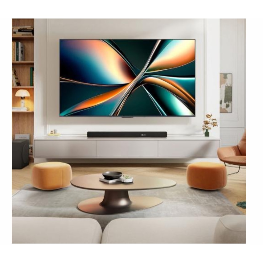 Televizor MiniLED ULED Hisense 190 cm 75" 75U7Q, Ultra HD 4K, art TV, WiFi, CI+