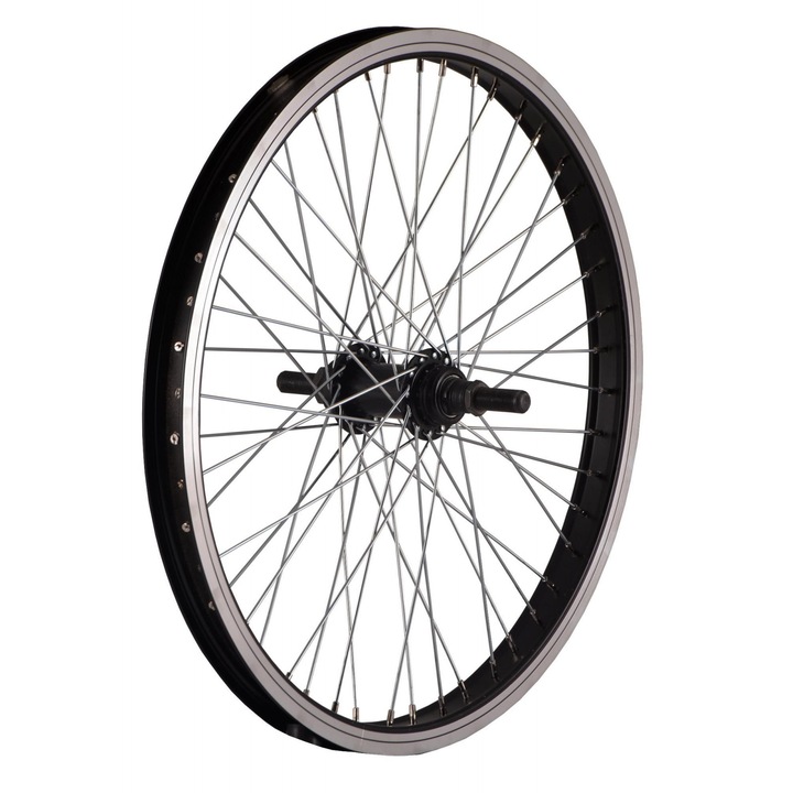 Roata Spate 20" Cerurim, Janta Simpla Bmx Othin, 406X25, V-Brake, 48H, Neagra