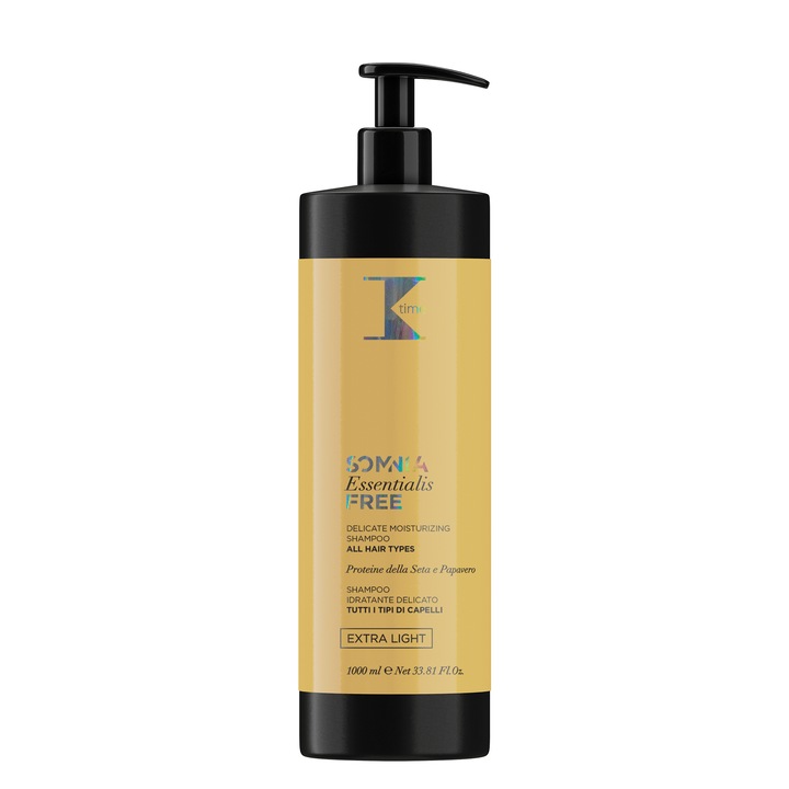 Sampon fara sulfati, Essentialis Shampoo, K-Time, 1000ml
