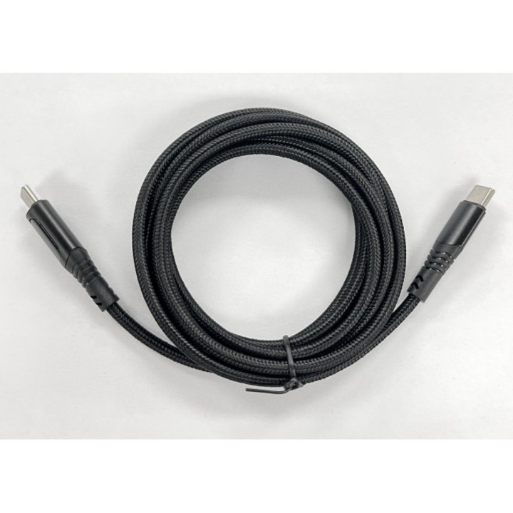 Кабел за данни Кабел за бързо зареждане TYPE-C Кабел за данни за цифров дисплей 5A Алуминиев корпус с найлонова оплетка, USB 3.1 Type-C USB 3.1 Type-C 1.2 м Huawei