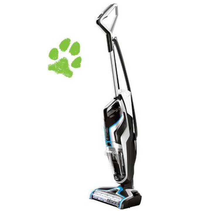 Aspirator Vertical Multifunctional Bissell CrossWave Pet Pro 2225N 0.62L 560W Argintiu/Negru