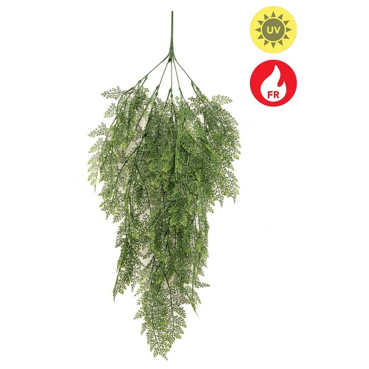 Tufa suspendata Thuja artificiala, rezistenta UV, 80 cm