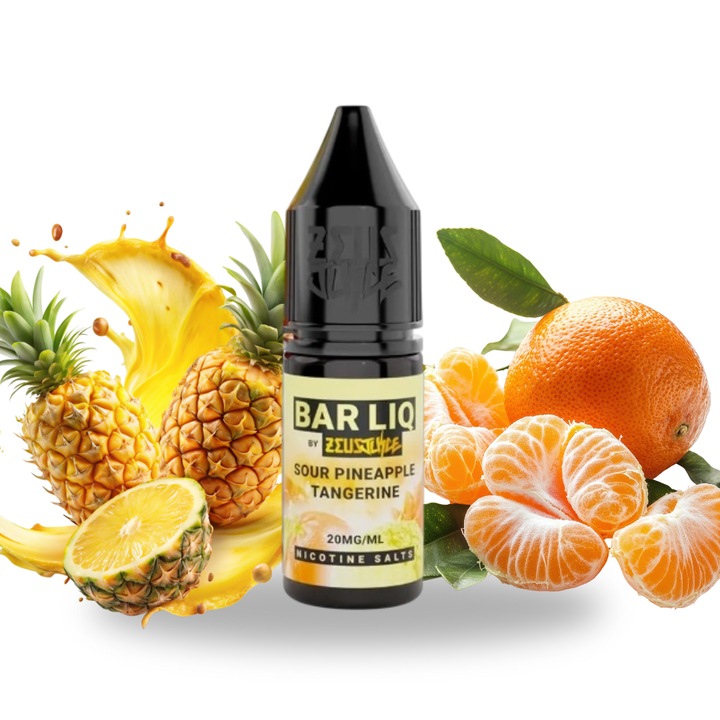 Lichid Tigara Electronica Zeus Juice 10 ml, nicotina 20 mg - Sour Pineapple Tangerine