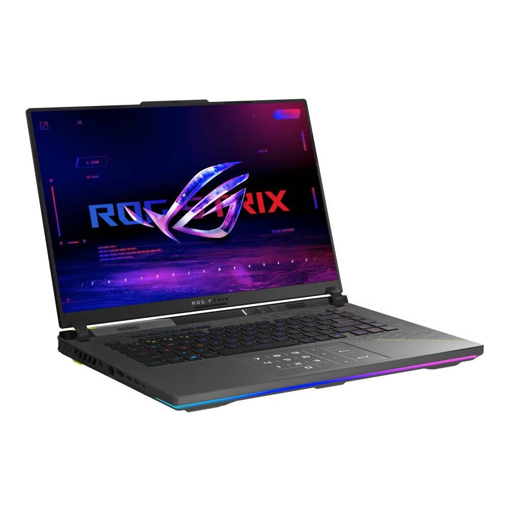 Laptop ASUS ROG Strix G16 G614PR-R9161W AMD Ryzen 9 8940HX 16inch WUXGA 16GB DDR5-SDRAM 1 TB SSD NVIDIA GeForce RTX 5070 Ti Wi-Fi 6E (802.11ax) Windows 11 Home Black Grey