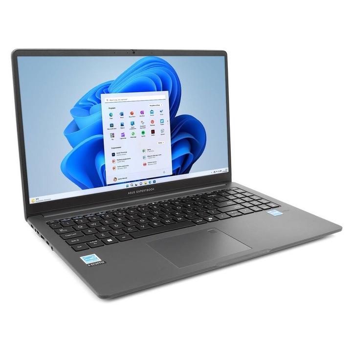 Laptop ASUS ExpertBook B1503CVA-S72272X i5-1334U 15.6inch 16GB 512GB Windows 11 Pro Gri
