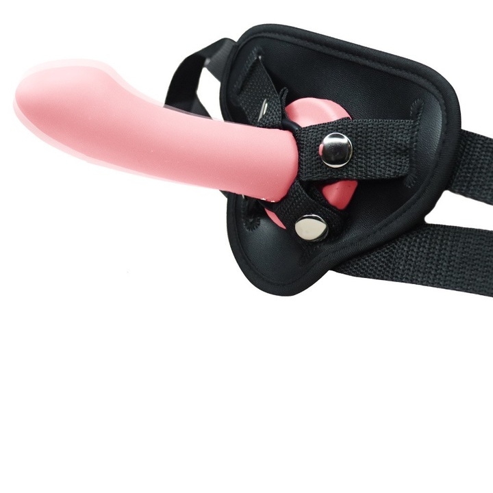 Strap on XINYIYING S607-2 szilikon rózsaszín 3x6 mód 9.5x3.5cm