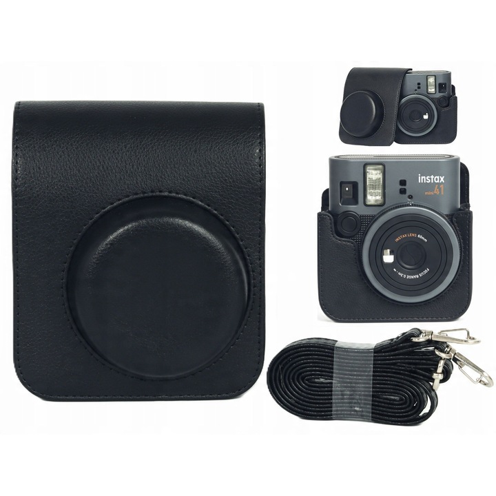 Husa foto Fujifilm Instax Mini 41, Neagra