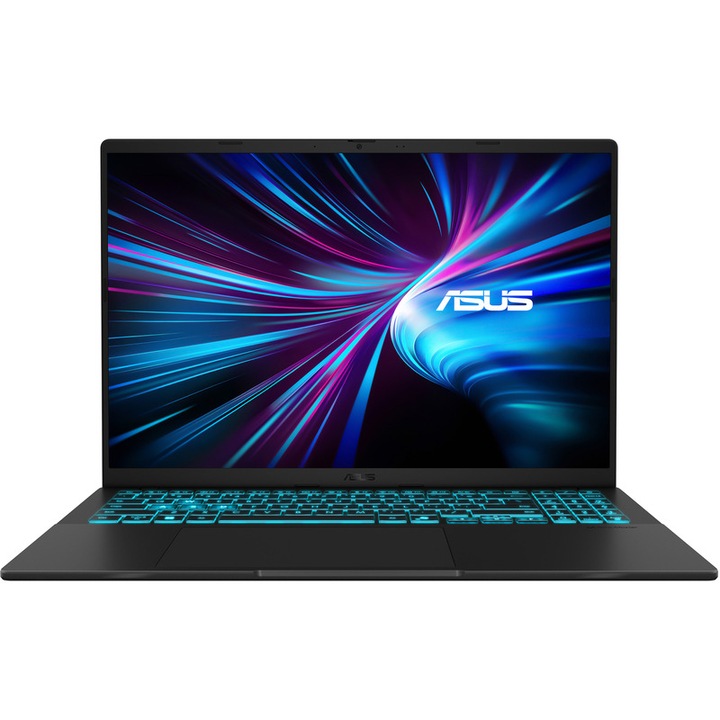 ASUS V3607VH laptop, Intel® Core™ 5 210Hz 12M gyorsítótár, akár 4.80 GHz, 16" WUXGA 144Hz, 16GB DDR5, 1TB SSD, GeForce RTX 5050 @8GB, Fekete