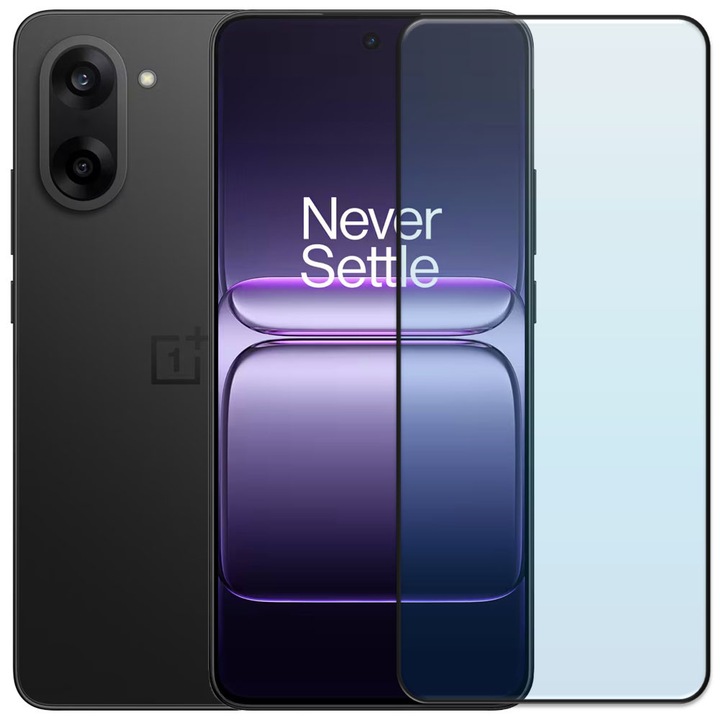 Folie din sticla securizata pentru OnePlus Nord CE 5, HAMSTERBOX Glass Shield, Protectie completa ecran, Full face, Aplicare rapida, Case Friendly, Transparenta