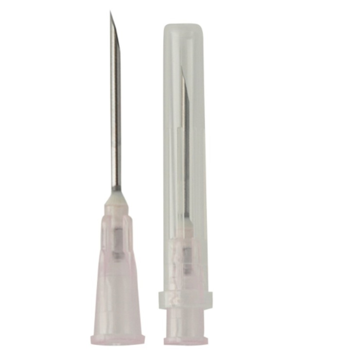 Ace seringa Luer Lock 18G, 1 inch, 1.2x25mm, otel inoxidabil, 100 bucati, uz veterinar