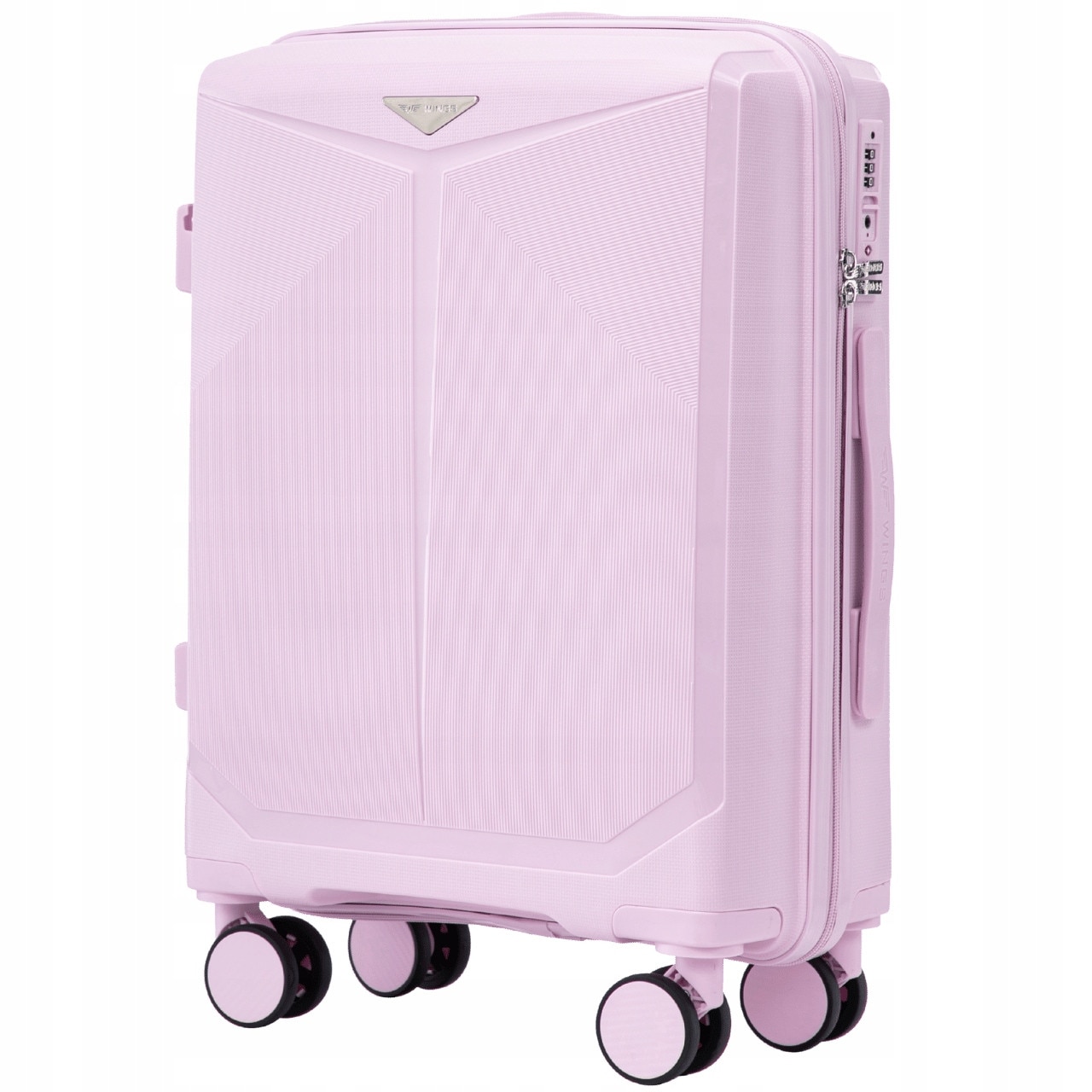 Troler Roz Troler cabina Wings Cockatiel, roz, 38L, 55x39x20cm, roti duble ...