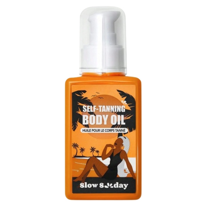 Önbarnító olaj arcra és testre, nem hagy nyomot, természetes hatású, 100 ml