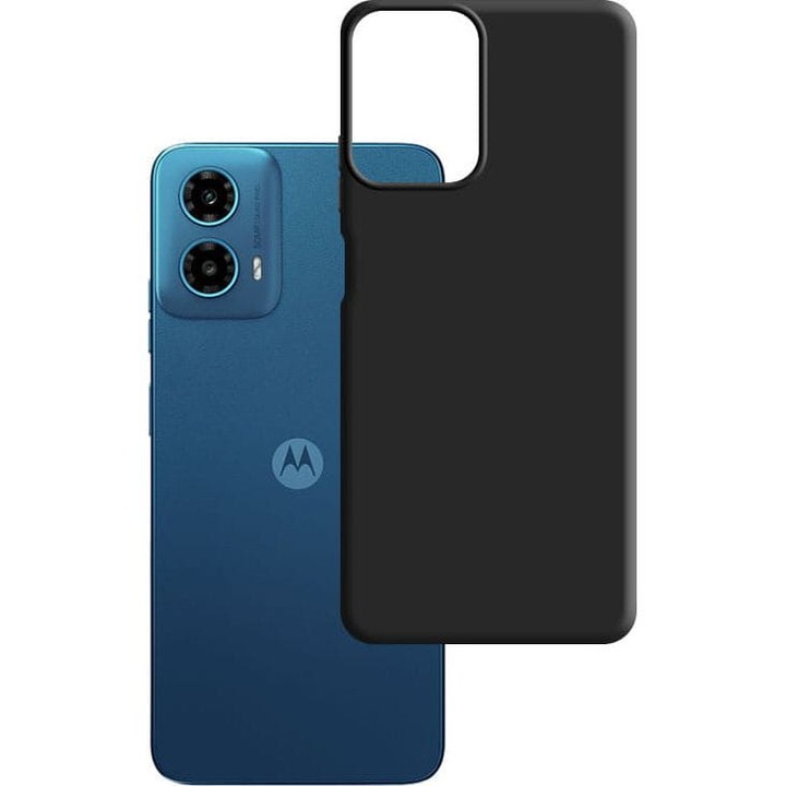 3mk matt tok Motorola Moto G34 5G-hez, fekete