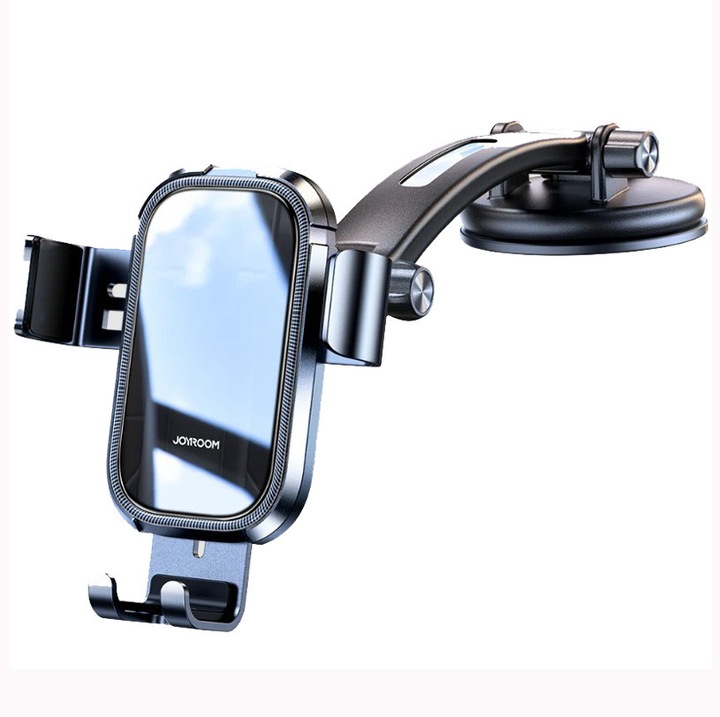 Suport Auto JR-ZS301 Joyroom, Bord, Cleme laterale, Rotire 360, Negru