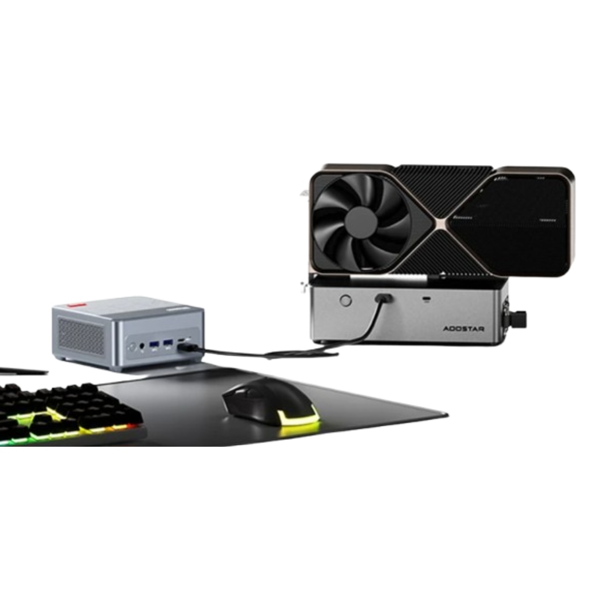 Statie de andocare AOOSTAR AG02 eGPU Dock Oculink & USB4 Port