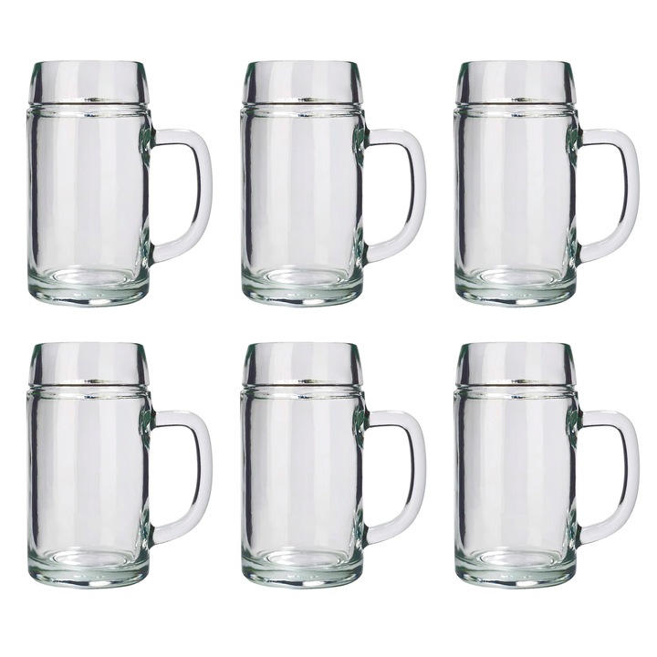 Söröskorsó, Söröspoharak, 6 darabos söröskorsó készlet, Stájerország - 1 liter