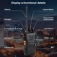 Комплект от 4 преносими радиостанции Baofeng BF-888S, UHF 400-470MHz, Уоки-токи, програмирани на 16 PMR канала, Обхват на вълните 1-10км, Включени аксесоари, Фенерче, YOUKUKE®, Черни