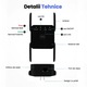 Range Extender WiFi Hasepe® 1200 Mbps Cu 4 Antene Puternice, Range Extender WiFi Cu Port Ethernet Si Semnal Stabil Dual Band, Range Extender WiFi Compatibil Universal Pentru Casa Sau Birou, Amplificator Wireless Repeater Cu Instalare Rapida Si Acoperire