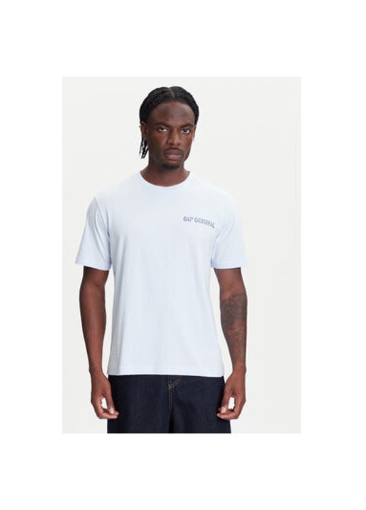 Gap Férfi Póló, 768925-01, Pamut, XS INTL, Kék