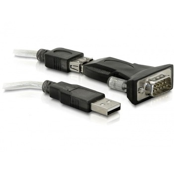 Adaptor USB la Serial RS232, Delock 61425 Adaptor USB la Serial RS232, Delock 61425