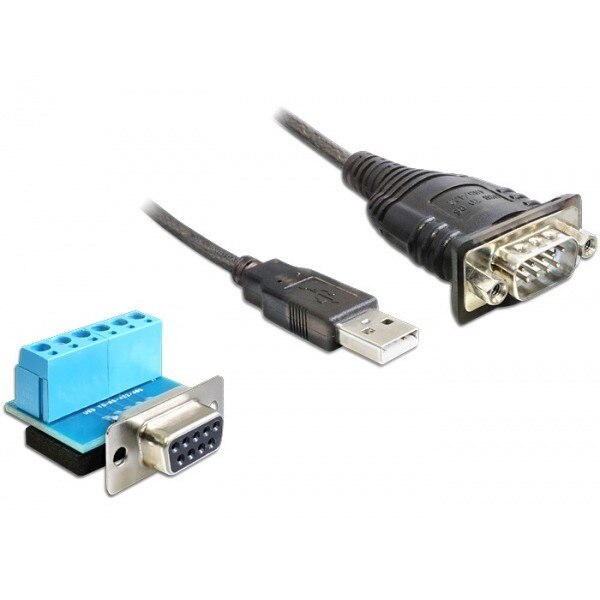 Cablu USB la Serial RS-422/485 0.8m, Delock 62406