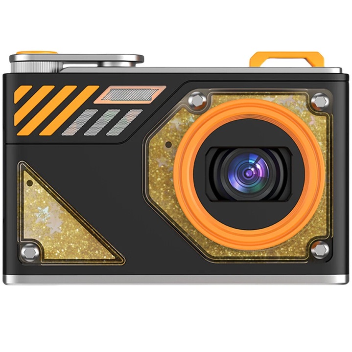 Цифров фотоапарат, VALA® V800, 4K 64MP, 2.8-инчов LCD, 18x увеличение, вградена светкавица, автофокус, електронна стабилизация против трептене, черен