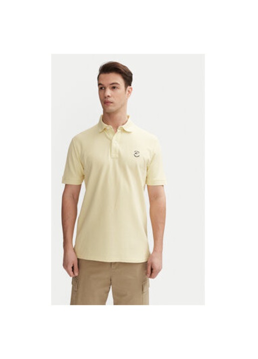 Tricou polo barbati Indicode, INWadim 40-913, Bumbac, Bej, Bej