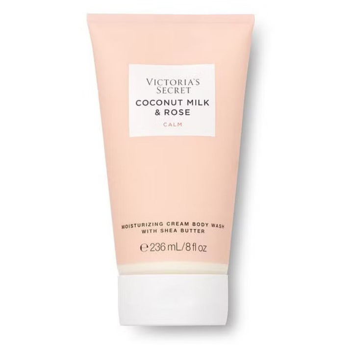 Hidratáló tisztító krém, kókusztej és rózsa, Victoria's Secret, 236 ml