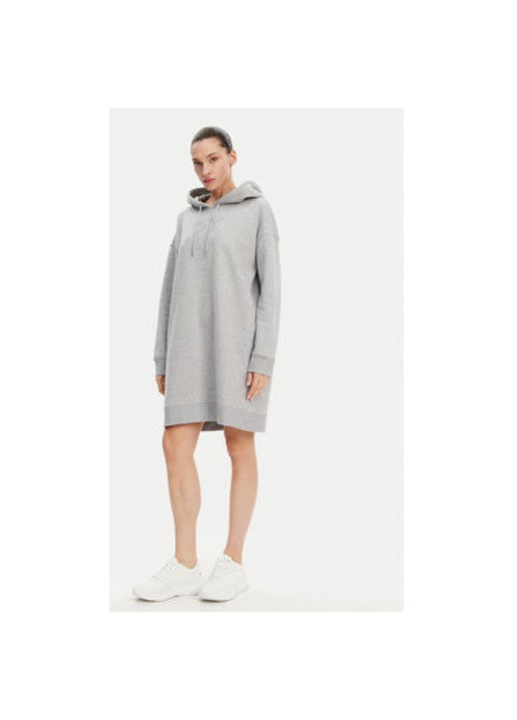 Дамска рокля DKNY, DP5D4884, Памук/Полиестер, Сив, Сив, XS