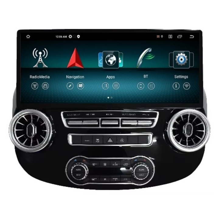 Navigatie Mercedes Benz Vito W447 17 Inch 3K 4GB 64GB 8 CORE