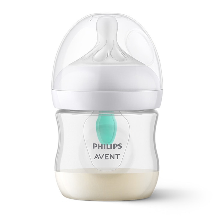 Шише Avent Natural Response с клапан AirFree 125 мл, пластмасово, 0-3 месеца