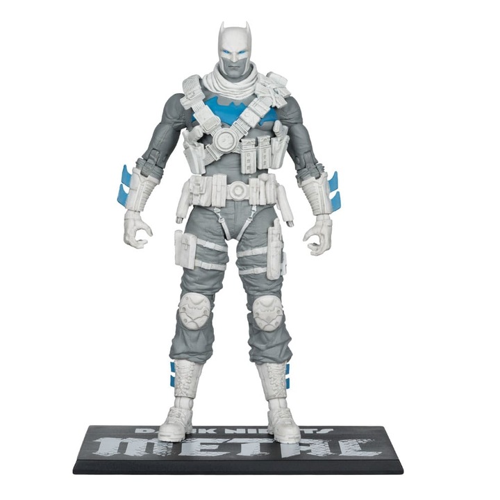 Съчленена фигура The Grim Knight (Dark Nights Metal) (Black & White Accent Edition) (Gold Label) DC Multiverse 18 см