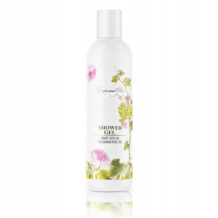 Tusfürdő szőlőmagolajjal, 300 ml, parabénmentes, színezékmentes