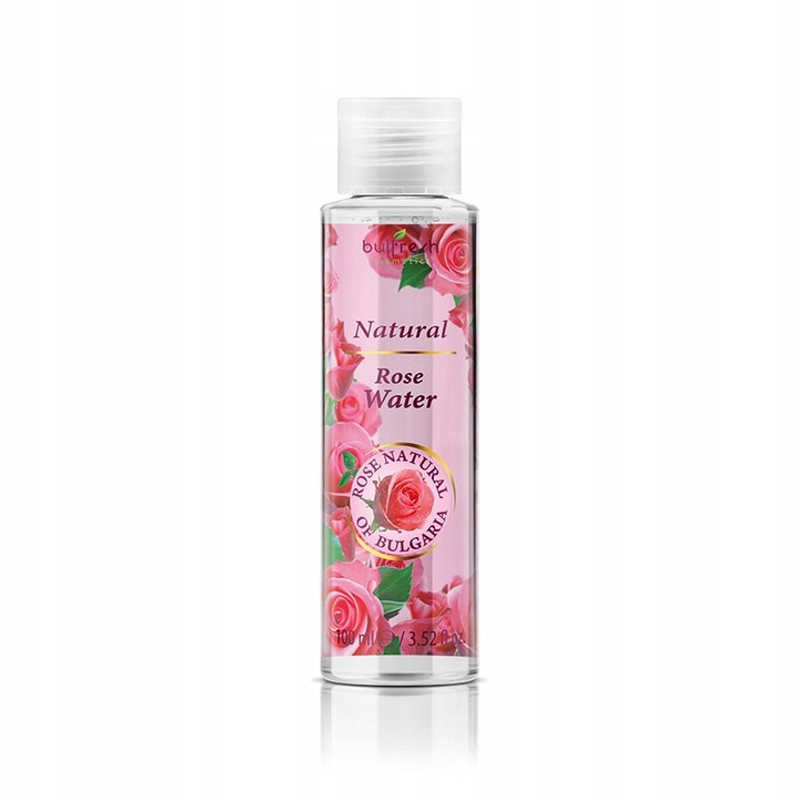 Apa de trandafir naturala 100ml, curatare si hidratare, proprietati antiinflamatorii, pH echilibrat