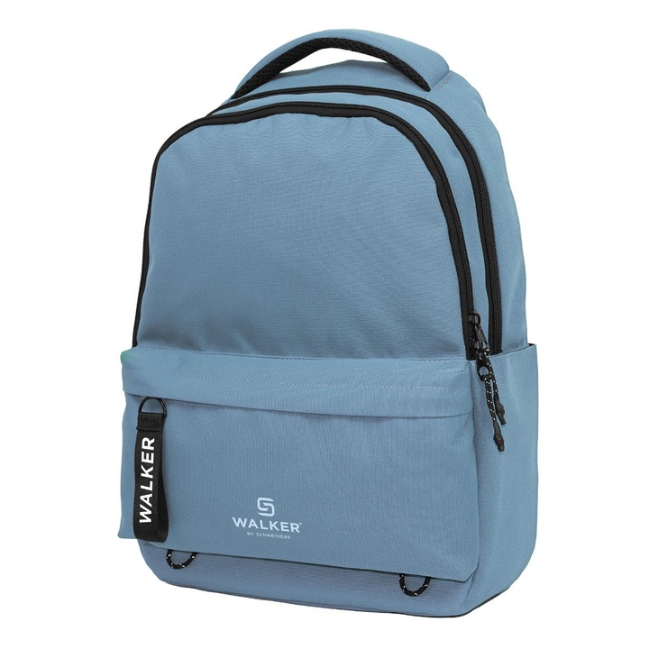 Rucsac Classic Alpha Ice Blue, Walker by Schneiders, 32 x 45 x 23 cm, 29 L, albastru