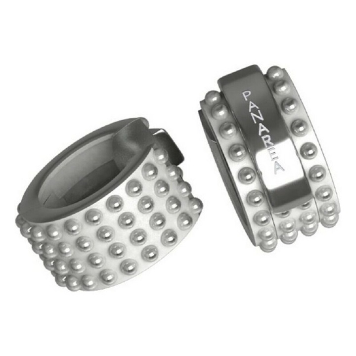 Cercei Dama Panarea OS4PL 2 cm, Argintii, Incuietoare cu Presiune – Bijuterii Elegante si Fantezie