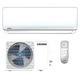 Aparat de aer conditionat cu invertor Crown CIT-12FO62AS, 12000 BTU, A++, Autocuratare, Autodiagnosticare, Auto-dezghetare, Alb