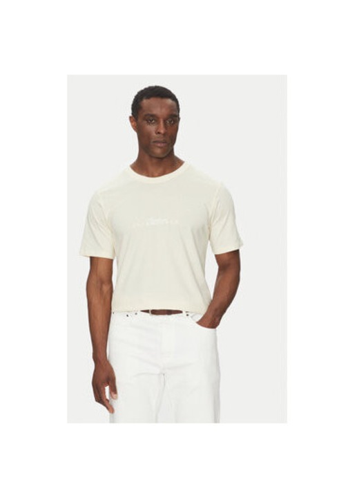 Jack Jones ferfi polo, 12273163, pamut, ekru, Ekrü