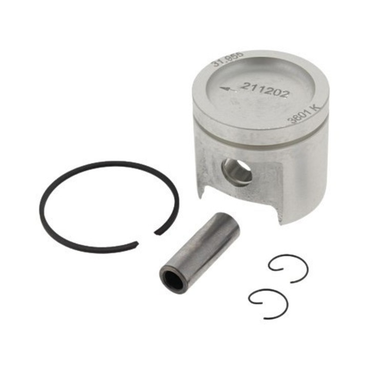 Piston complet masina tuns gard viu Husqvarna 122HD45, 122C Golf O 32mm