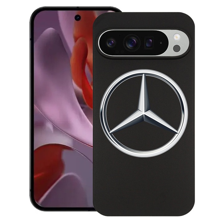 BestCase® Husa pentru Google Pixel 10 Pro XL cu Design Mercedes-Benz, TPU Mat Ultra Slim, 2052000 B 1731